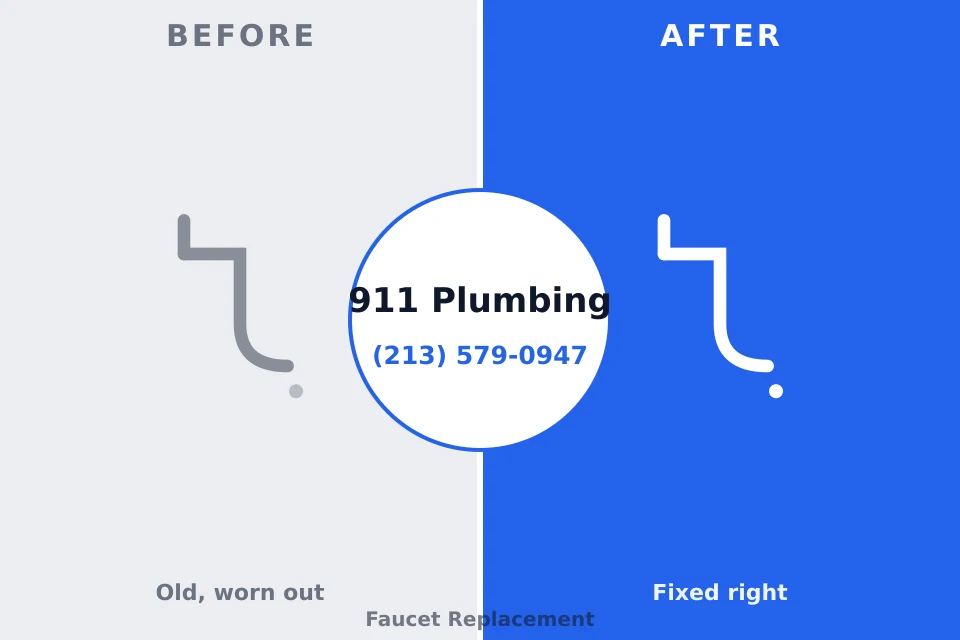 Before and after: plumbing company North Eagle Butte, SD